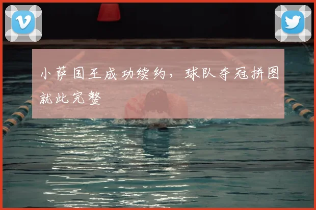 小萨国王成功续约，球队夺冠拼图就此完整
